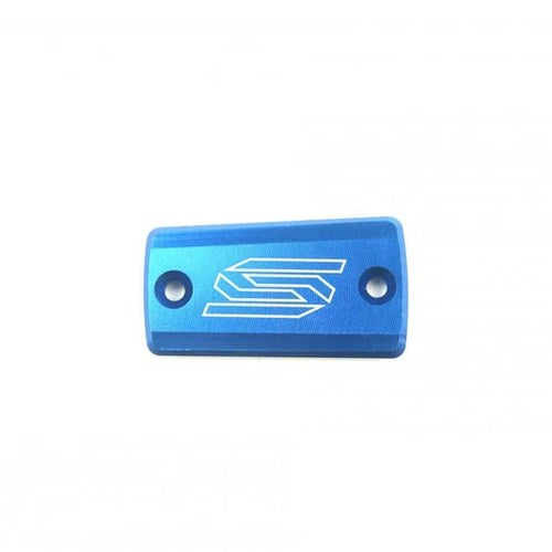 CNC Front Brake Cylinder Cap Husqvarna, Scar Racing 5804B Blue