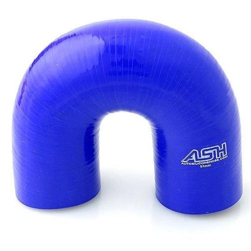 Silicone Hose 16MM 180 Bend, Blue, Universal Air, Water, Intake