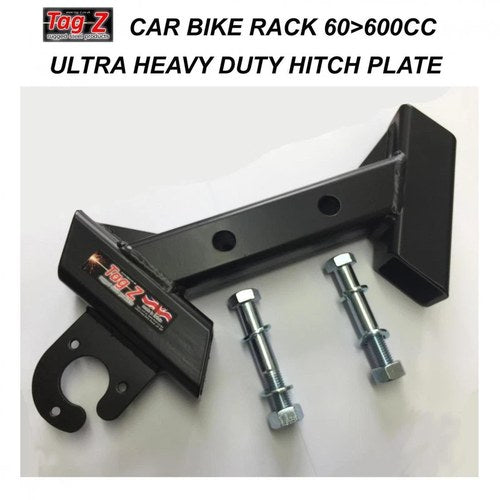 Ultra Heavy Duty Hitch Plate, Car Bike Bracket For Use UP TO 500LBS / 230KGS