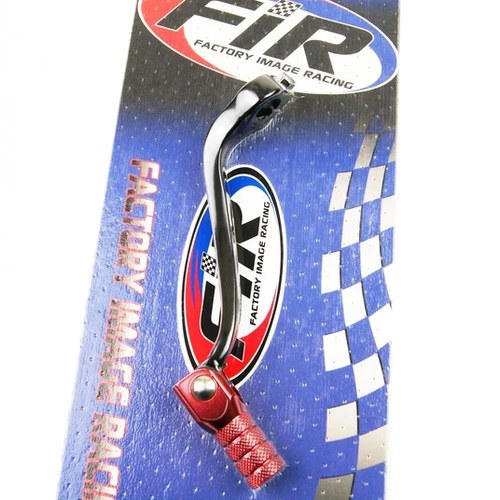 Gear Lever Honda CRF450R 11-16, Aluminium Forged, Fir Brand, Black & Red