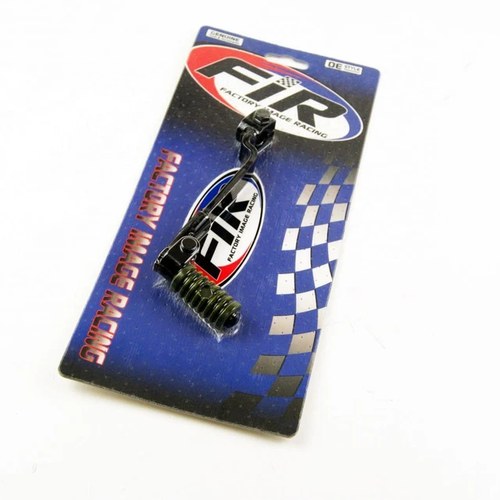 Gear Lever Steel Black Folding, 11.5mm Spline 125mm Long