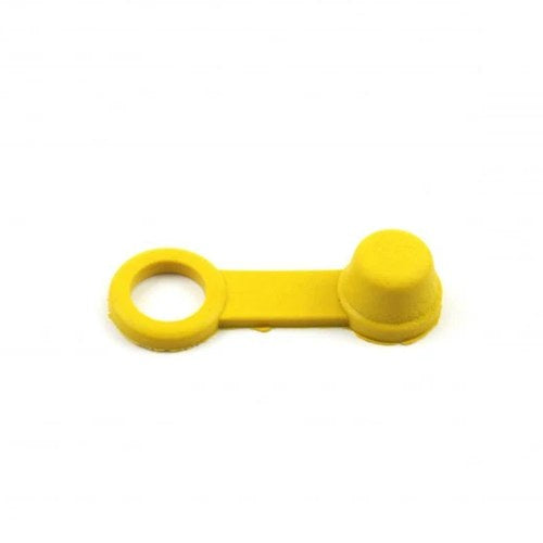 10 Rubber Caps Yellow, Bleed Nipple Cover Cap