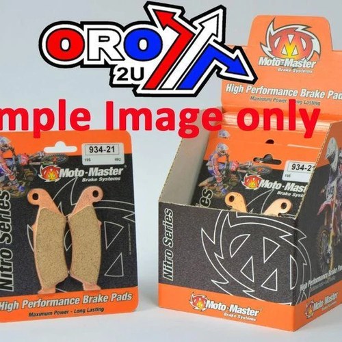 Brake Pads Sintered Nitro, MOTO-MASTER 098121, 39-344, FA344