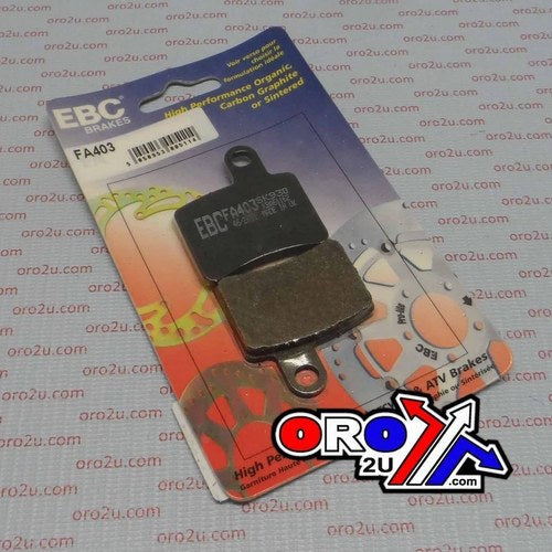 Brake Pads Std FA403 Ebc, Beta Dirt, Trials