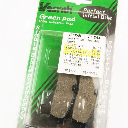 Brake Pads Std VD244 Vesrah S1095, FA119