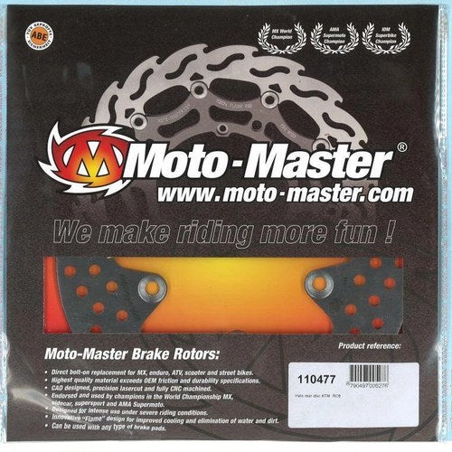 Disc Brake Rear, MOTO-MASTER 110477 KTM 1190 RC8 08-13