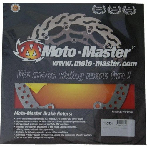 Disc Brake Rear, MOTO-MASTER 110534 Honda VFR1200F 10-15, 1200X 12-19