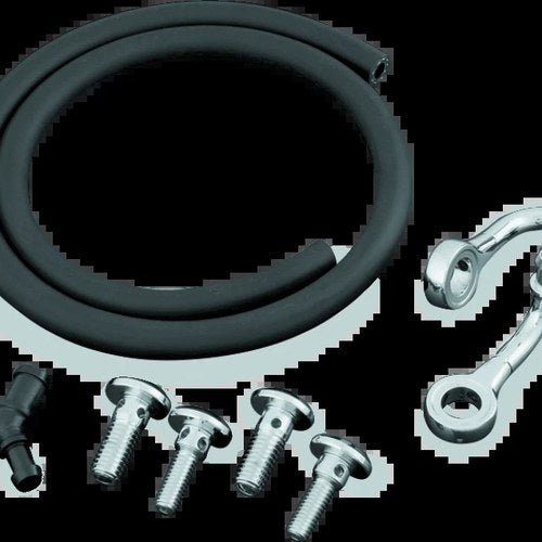 Kuryakyn Bluegrass Breather Kits 93-06 with CV Carb, 01-17 Delphi(ex. 08-17