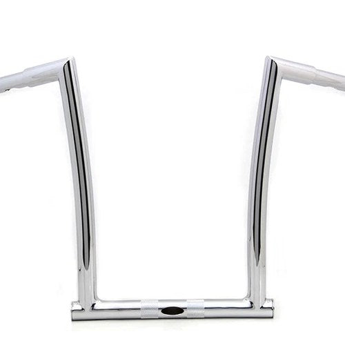 14 inch ChiZeled Z-Bar Handlebar Chrome for Harley-Davidson