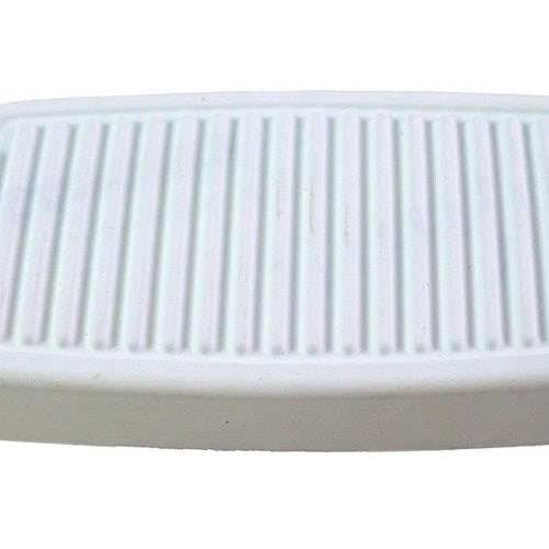 White Brake Pedal Rubber for Harley-Davidson