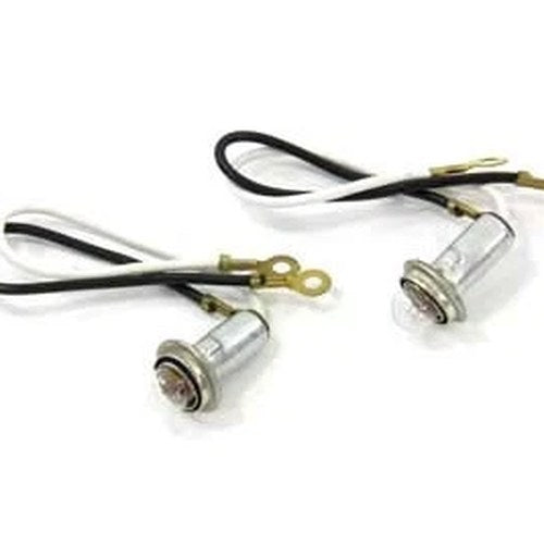 Insulated Type Indicator Lamp Socket with Bulb for Harley-Davidson