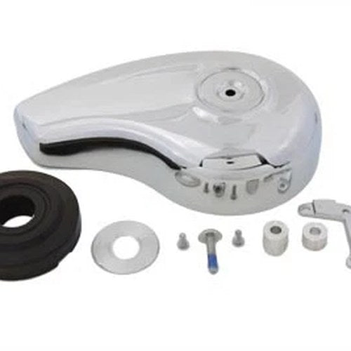 7 inch Teardrop Air Cleaner Cover Kit Chrome for Harley-Davidson