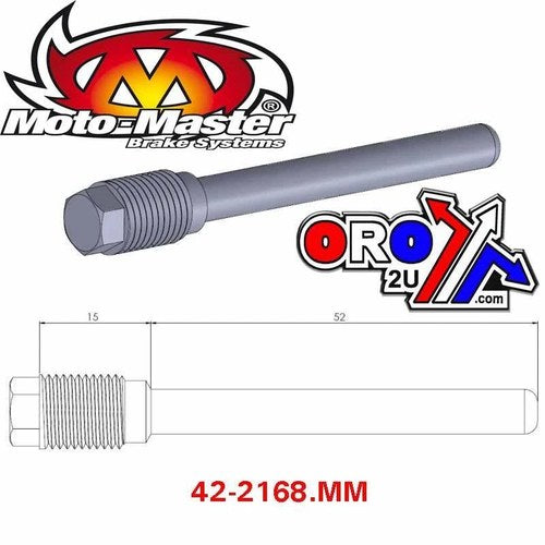 Brake Pad Pin Rear Kawasaki ZZR1400. ZX14R, KLZ1000 12, Z1000 07-09