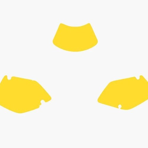 Yellow Backgrounds Kawasaki KLX250 1993-1997, KLX300 1997-2007