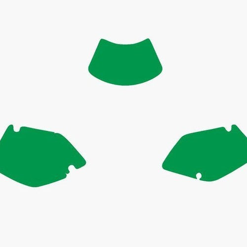 Green Backgrounds Kawasaki KLX250 1993-1997, KLX300 1997-2007