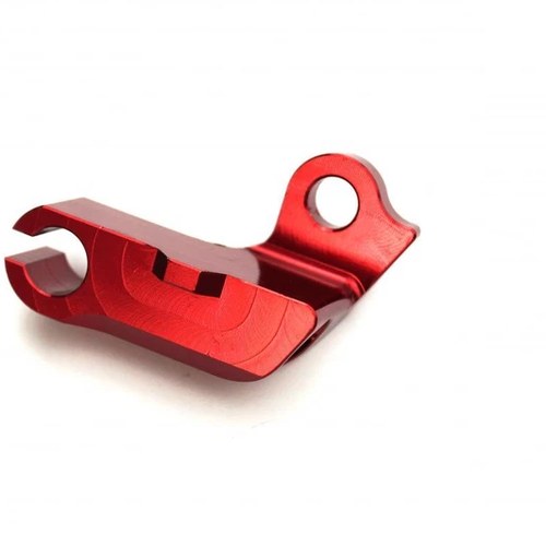 Clutch Cable Guide Red, Honda CRF450R 09-14, Fir ASCCR-03