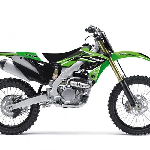 Kawasaki KX-F250 2013-2016 Dream 4 Decal Kit, Blackbird