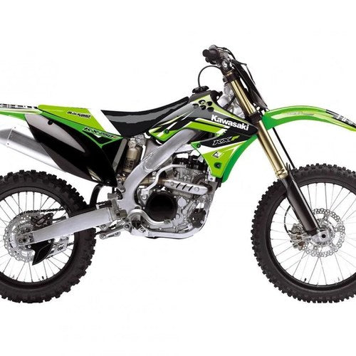 Kawasaki KX-F250 2009-201 Dream 4 Decal Kit, Blackbird