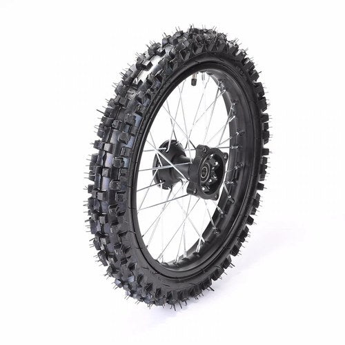 Front Wheel 14" Pit Bike 15mm Axle, 60/100-14