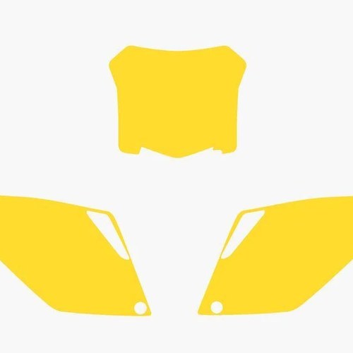 Yellow Background Honda CRF250R 2008-2009