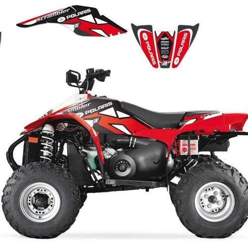 Polaris Scrambler 2004-2009, DREAM-2 Decal Kit