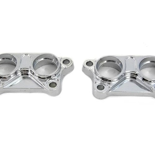 Tappet Block Cover Set Chrome for Harley-Davidson