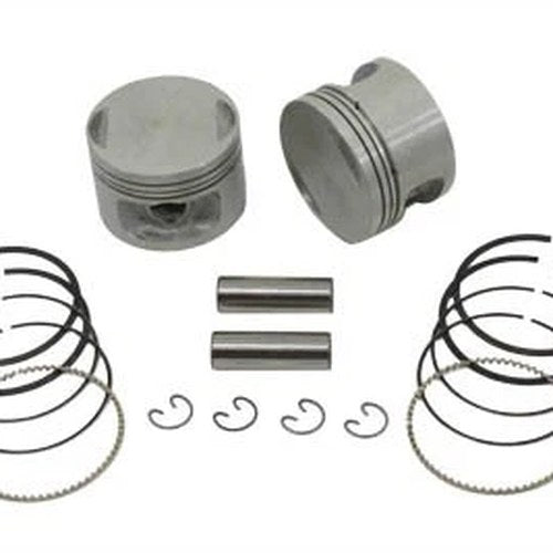 Replica 1100cc Piston Set.010 Oversize for Harley-Davidson