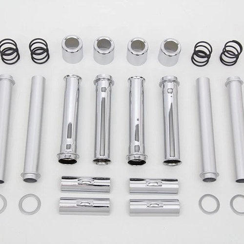 M8 Pushrod Cover Kit Chrome for Harley-Davidson