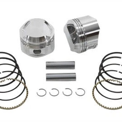 1340cc Domed Piston Set.020 Oversize for Harley-Davidson