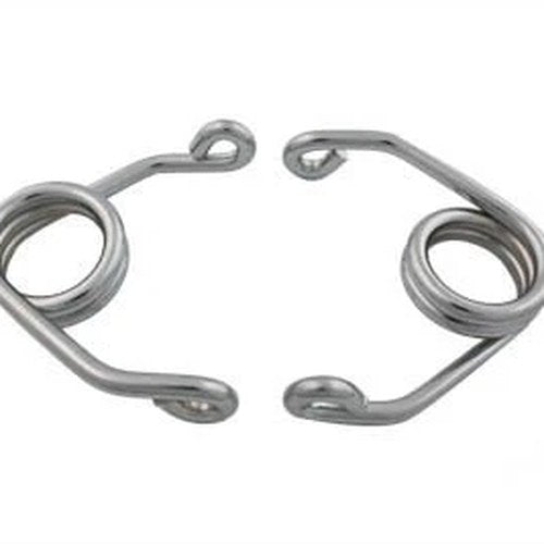 Chrome 4 inch Hair Pin Seat Spring Set for Harley-Davidson