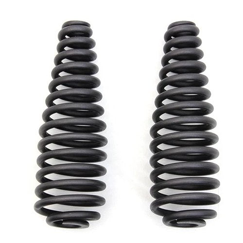 Black 6 inch Seat Spring Set for Harley-Davidson