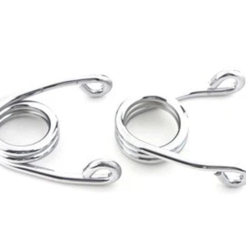 Chrome 3 inch Hair Seat Spring Set for Harley-Davidson
