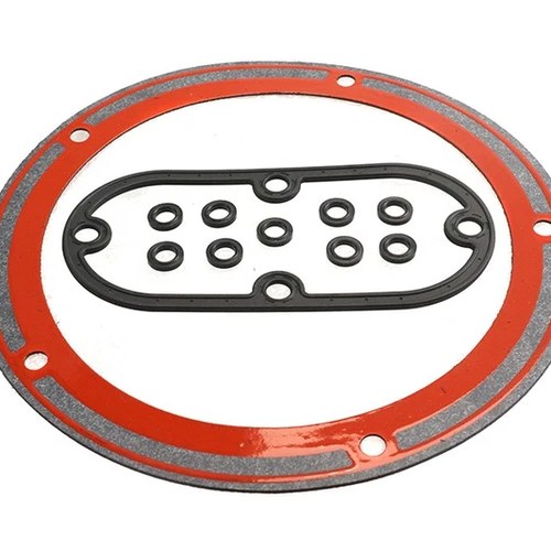 James Primary Inspection and Derby Cover Gasket Kit for Harley-Davidson