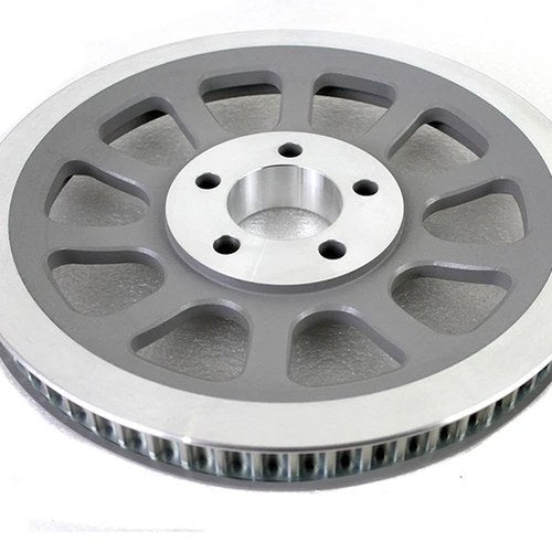 Silver Rear Belt Pulley 66 Tooth for Harley-Davidson