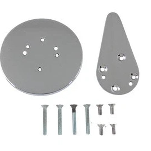 Chrome Dust Shield and Shifter Lever Set for Harley-Davidson