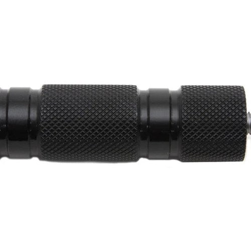 Black Knurled Four Grooved Shifter Peg for Harley-Davidson