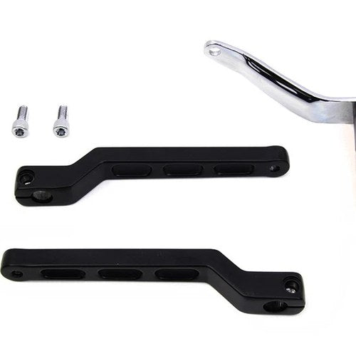 Billet Style Heel Toe Shifter Lever Kit Black for Harley-Davidson