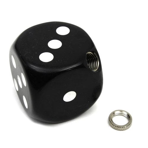Black Dice Style Shifter Knob for Harley-Davidson