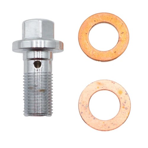 Brake Hose Banjo Bolt Domed Type 12mm for Harley-Davidson