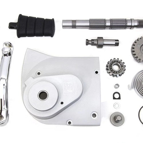 Kick Starter Conversion Kit Alloy Finish for Harley-Davidson
