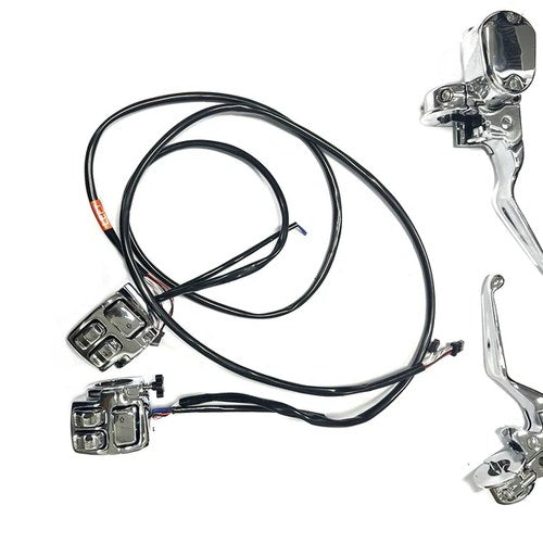 Handlebar Control Kit Chrome for Harley-Davidson