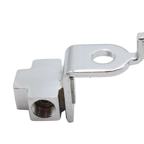 Front Brake Hose Tee Chrome for Harley-Davidson