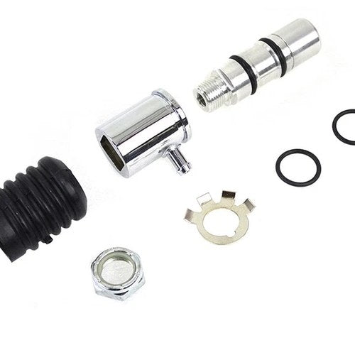 Rear Remote Mount Master Cylinder Polished for Harley-Davidson