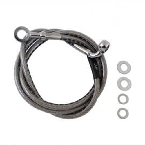 Stainless Steel Front Brake Hose 44 inch for Harley-Davidson