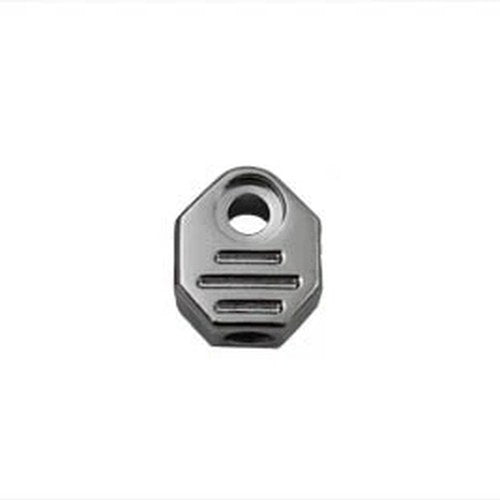 Billet Rear Brake Tee, Chrome for Harley-Davidson