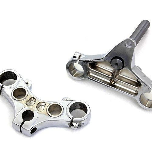 Triple Tree Set Chrome for Harley-Davidson