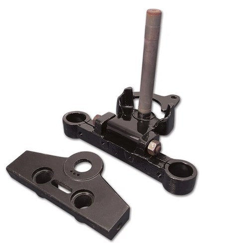 Black Adjustable Triple Tree Set for Harley-Davidson