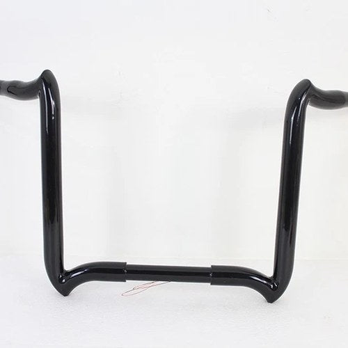 14 inch Road Glide Handlebar without Indents Black for Harley-Davidson
