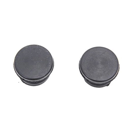 ChiZeled Handlebar Plugs Black Plastic for Harley-Davidson
