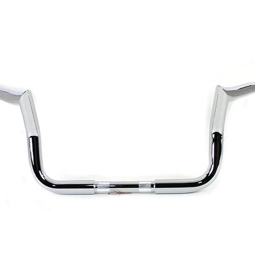 10 inch Handlebar without Indents Chrome for Harley-Davidson